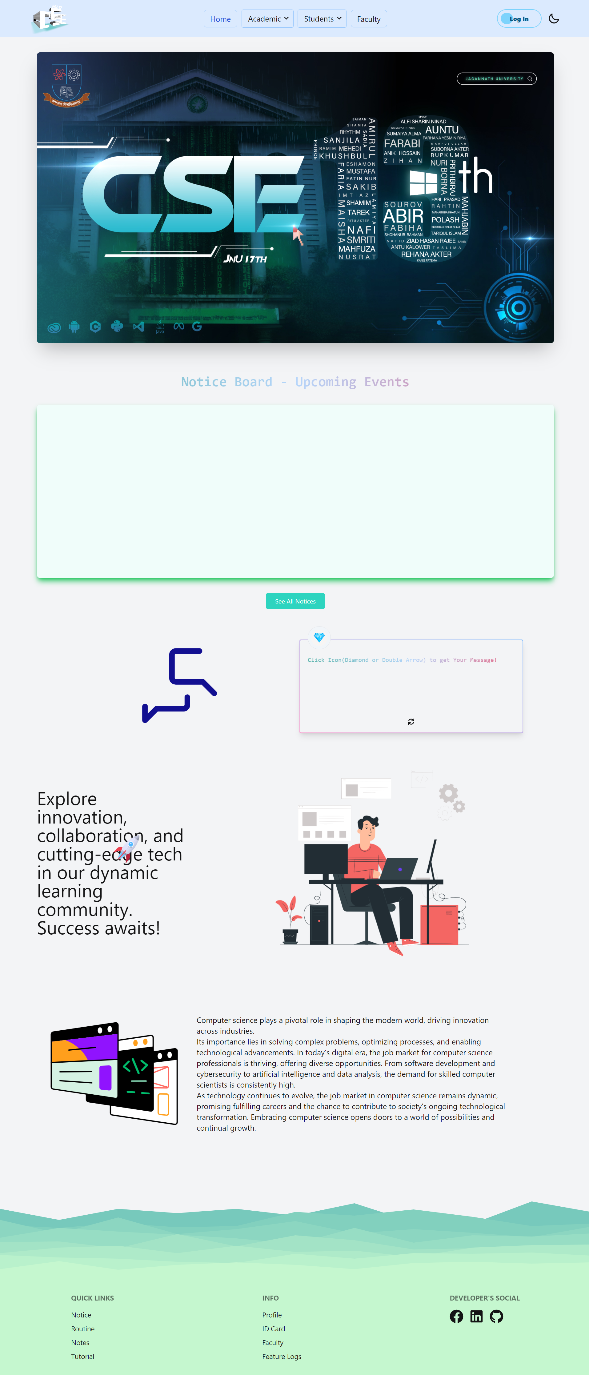 Department Introductory